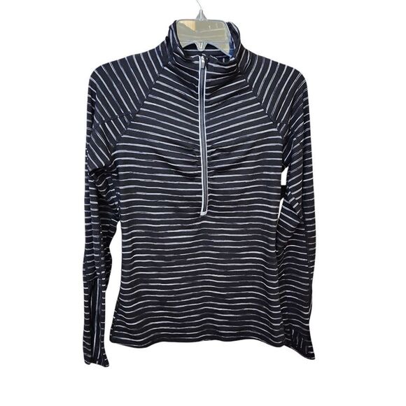 Athleta women's quarter zip‎ pullover running walking shirt sz small - Picture 1 of 8